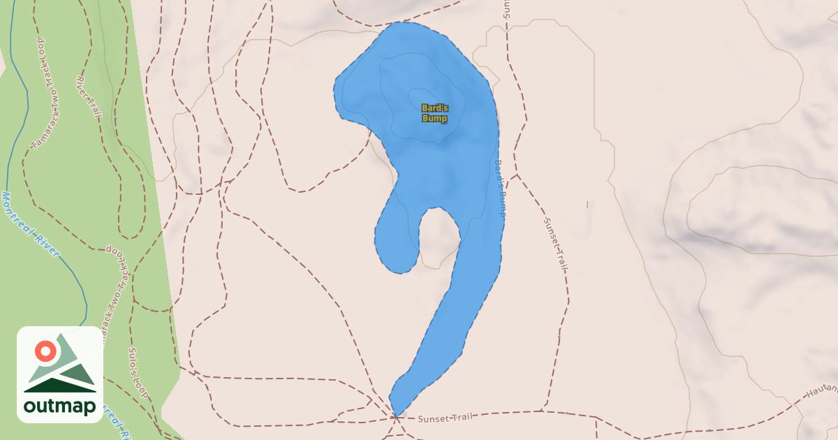 Map of Bard's Bump