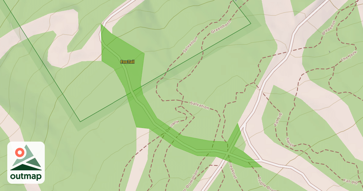 Map of Fox Tail