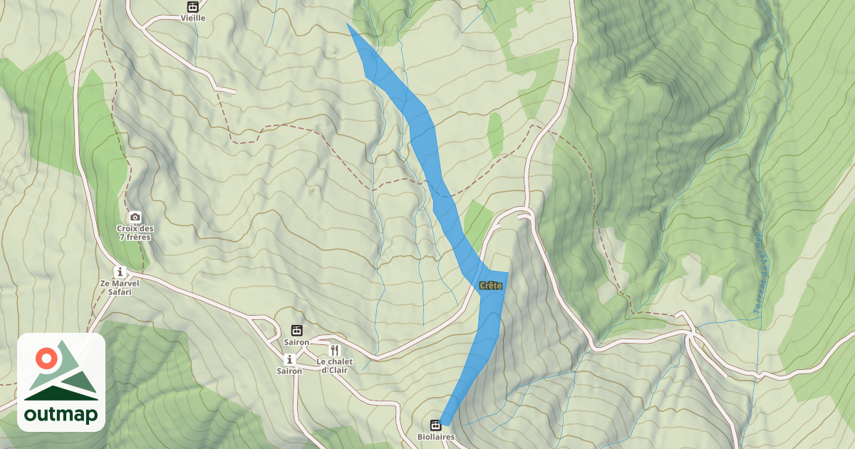 Map of Crête