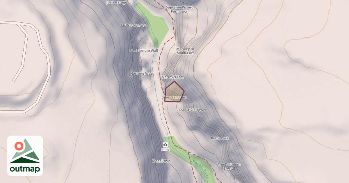 Map of Inner Sanctum