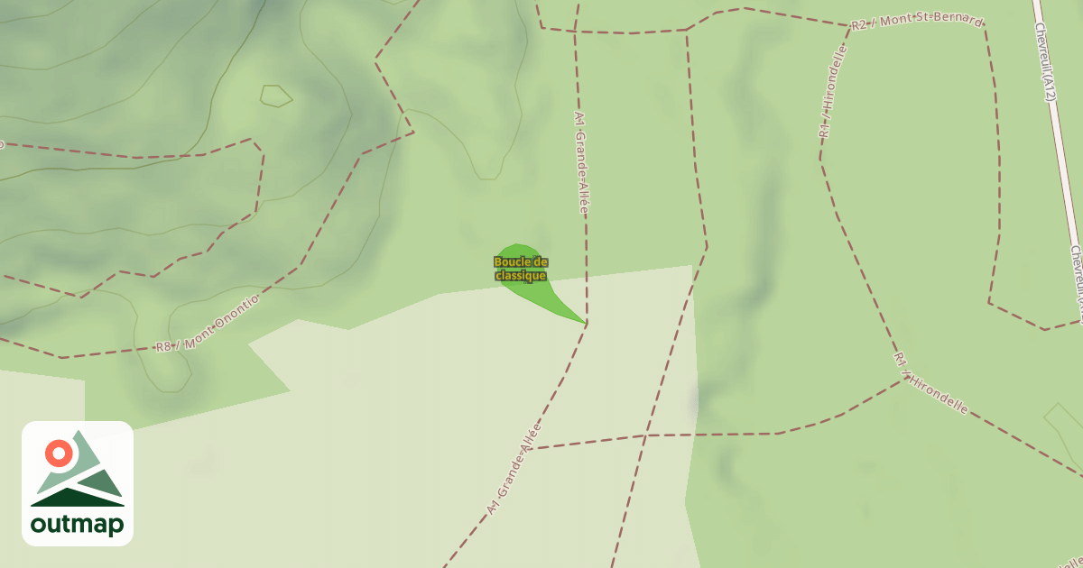 Map of Boucle de classique