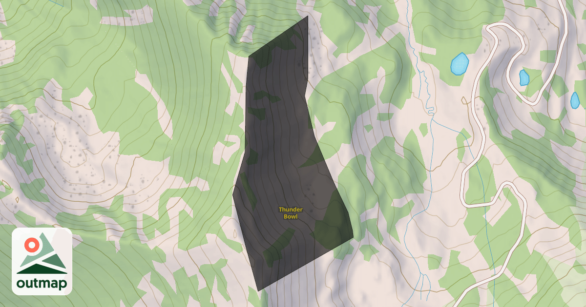 Map of Thunder Bowl