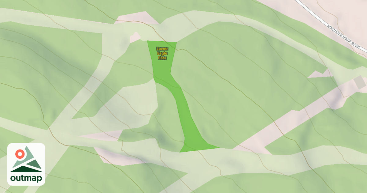 Map of Lower Eagle Pass