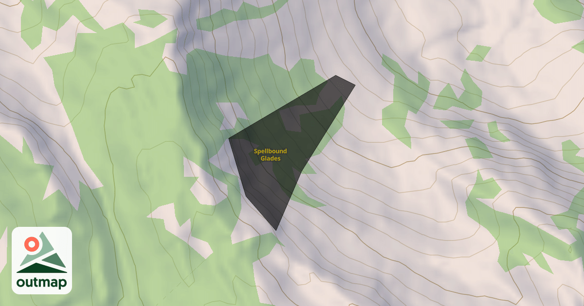 Map of Spellbound Glades