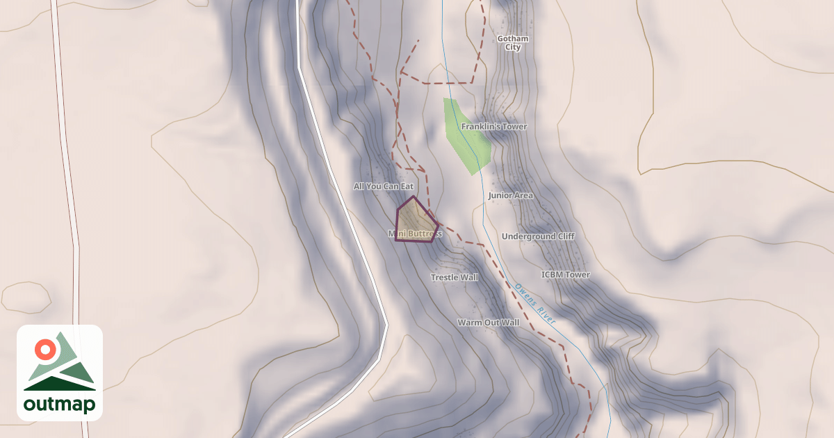 Map of Mini Buttress