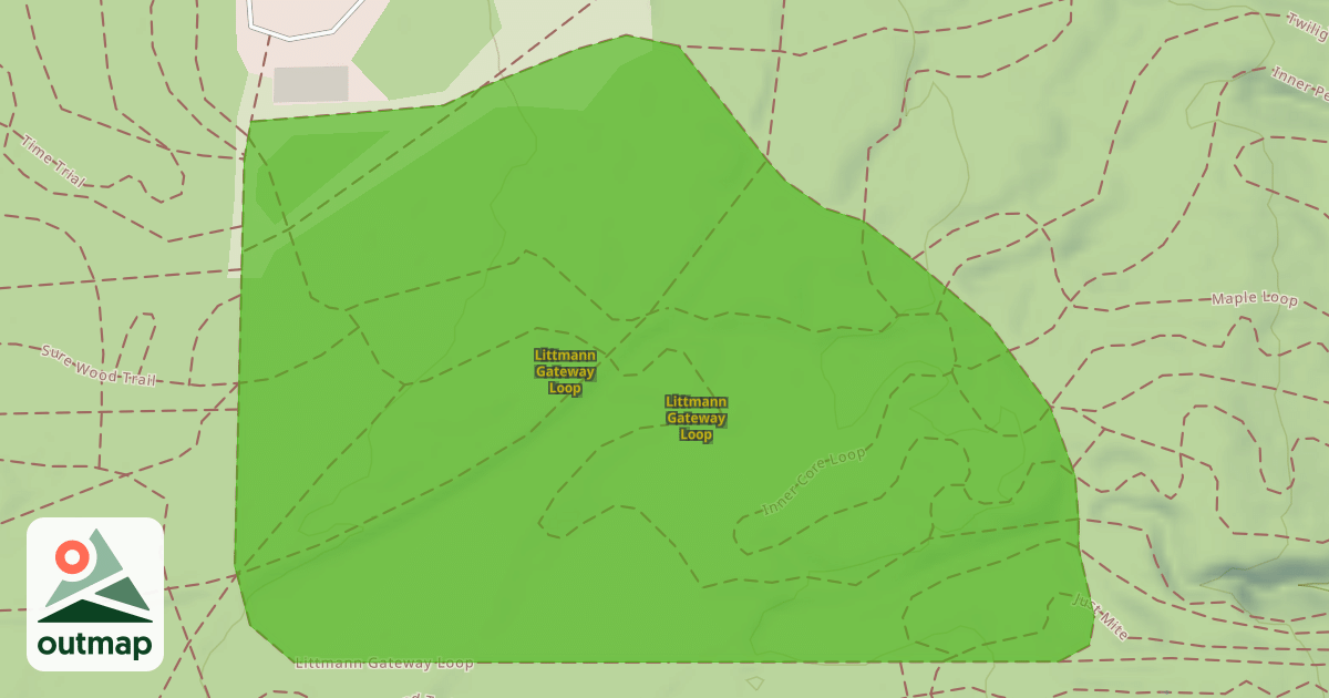 Map of Littmann Gateway Loop