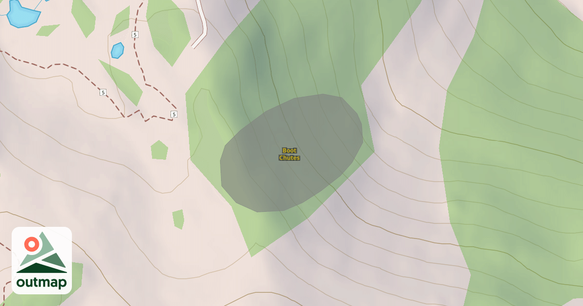 Map of Boot Chutes