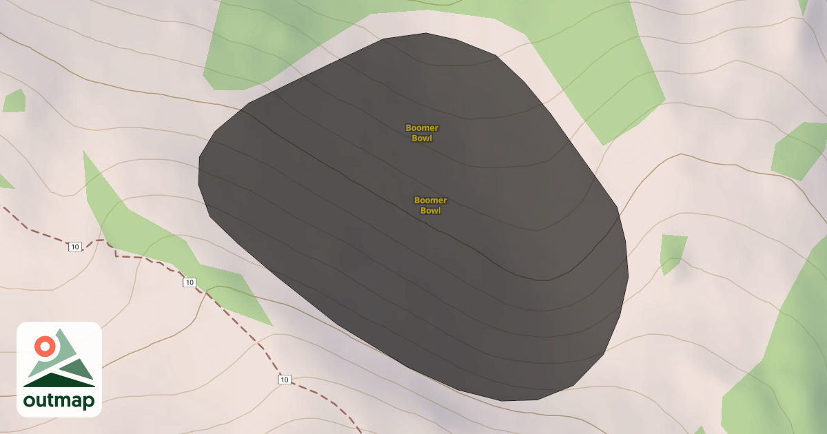 Map of Boomer Bowl