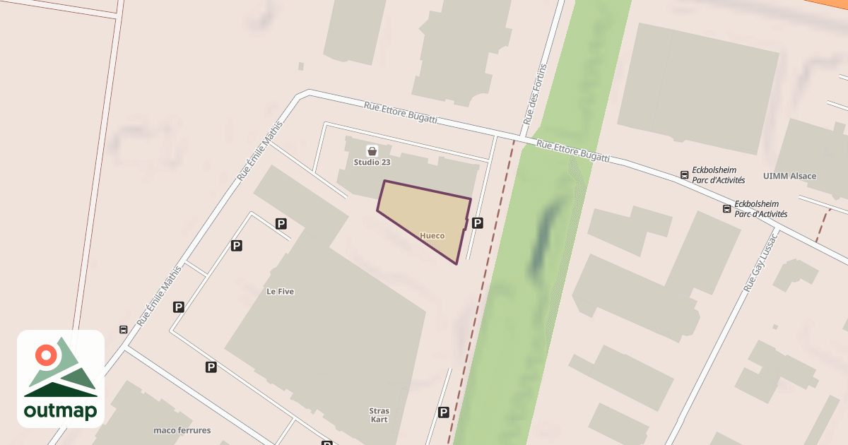 Map of Hueco