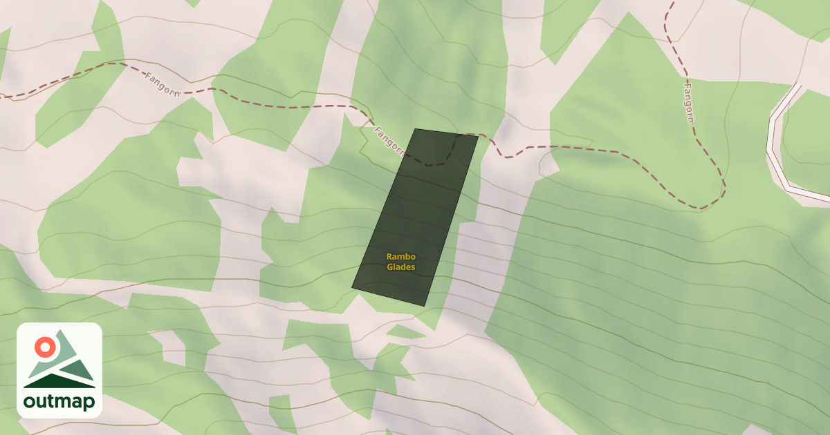 Map of Rambo Glades