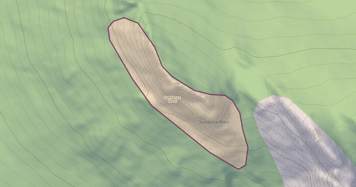 Map preview of Sundance West