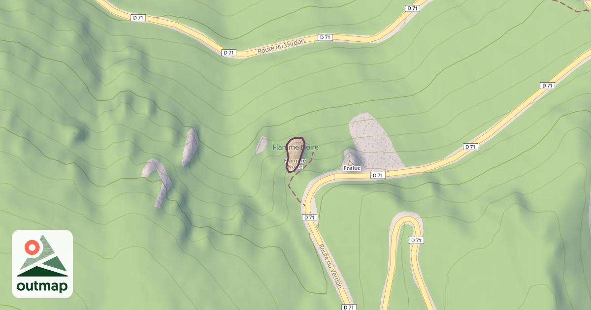 Map of Flamme Noire