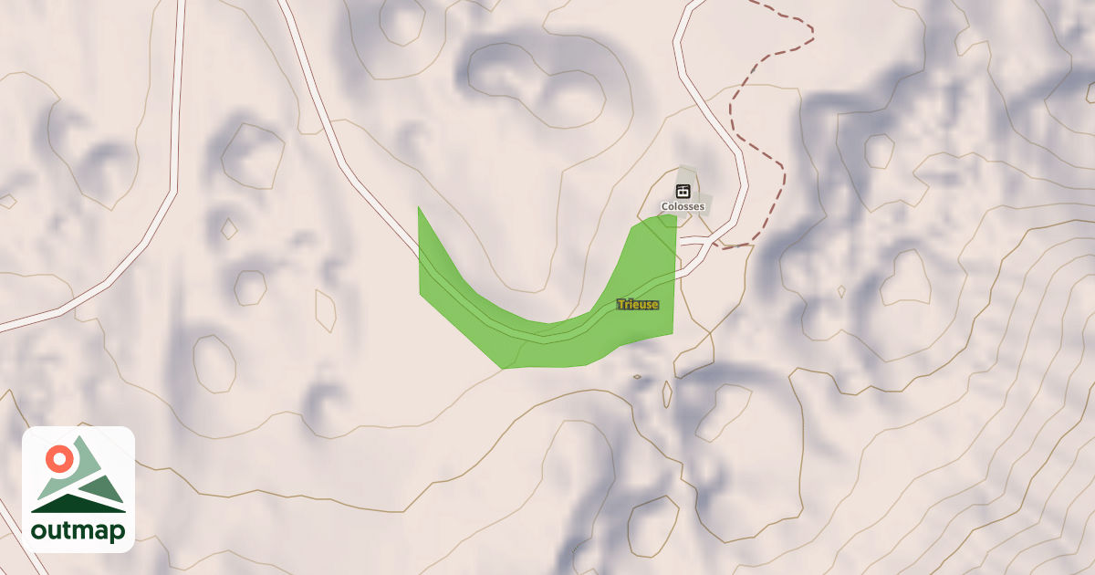 Map of Trieuse