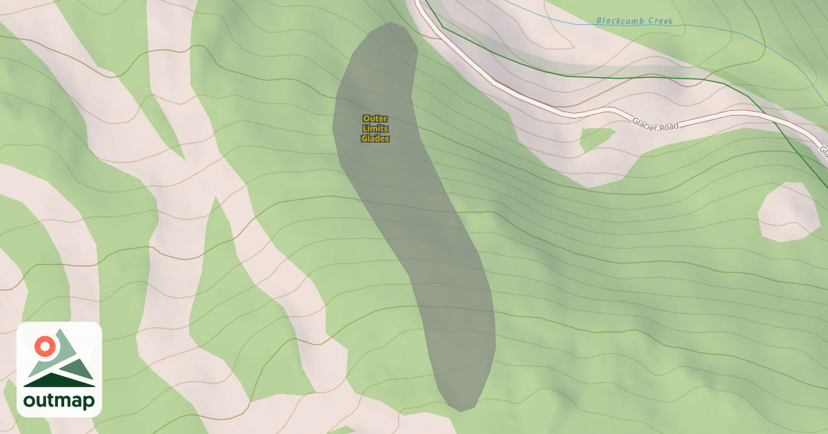 Map of Outer Limits Glades