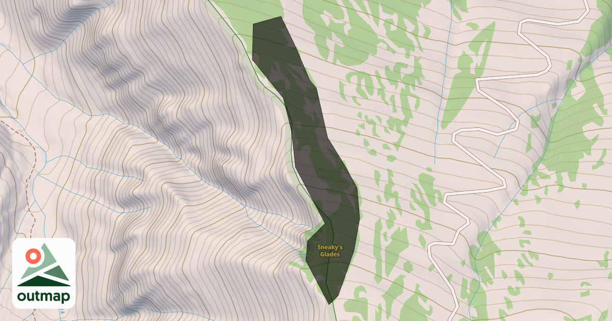 Map of Sneaky's Glades