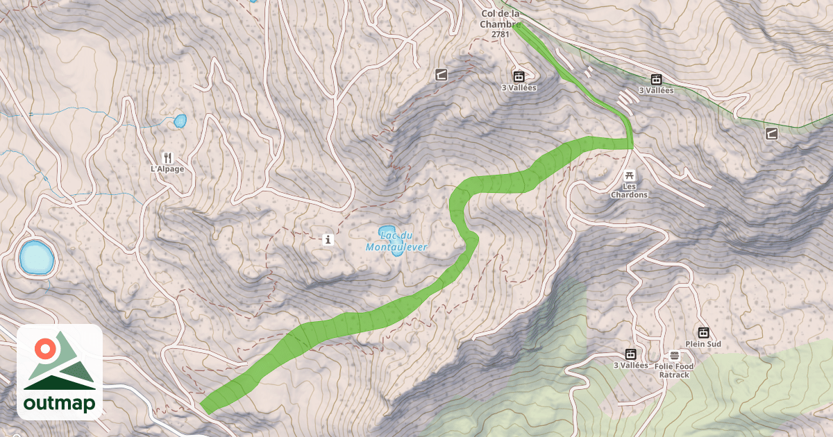 Map of Pluviomètre
