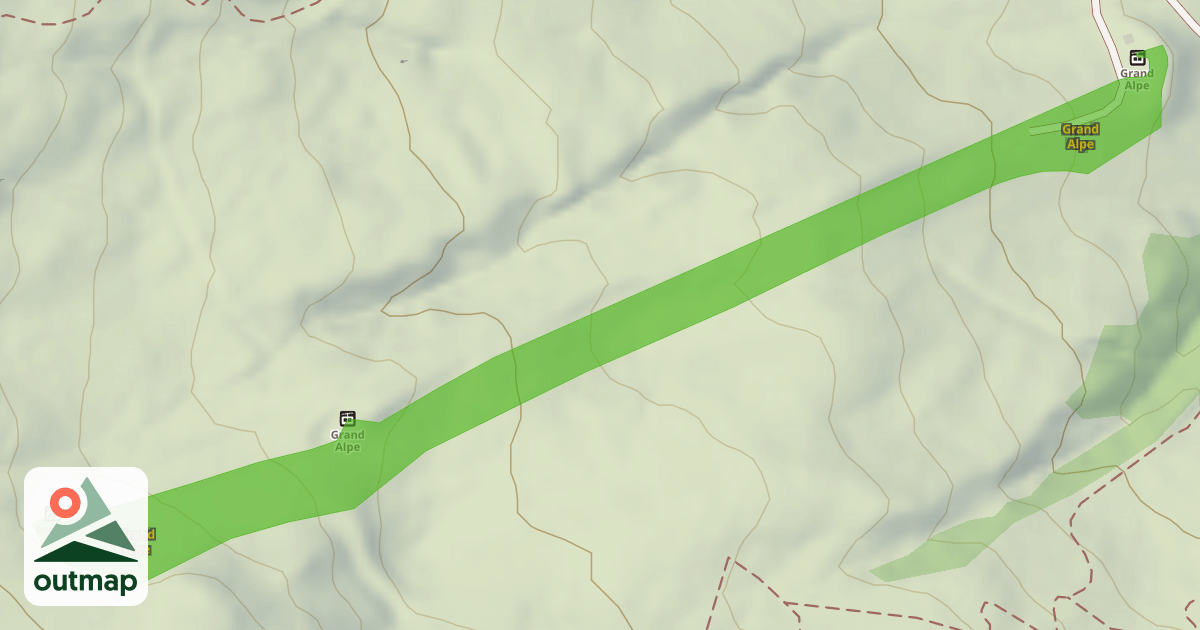 Map of Grand Alpe