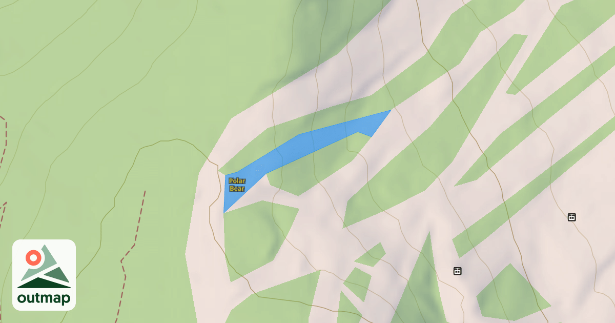 Map of Polar Bear