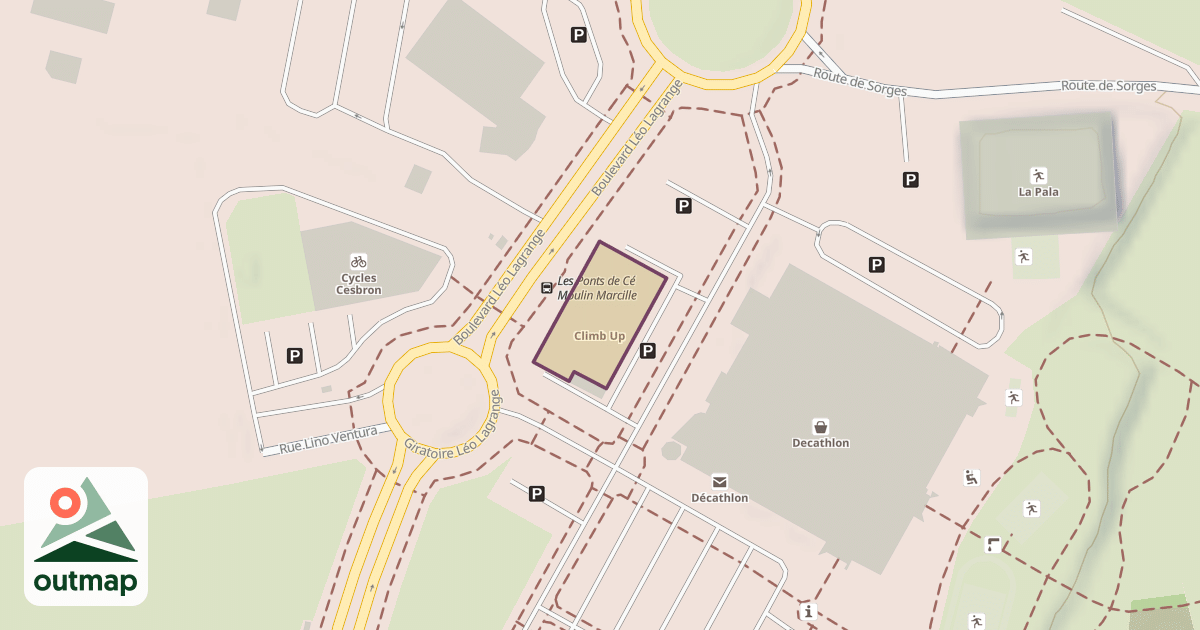 Map of Climb Up