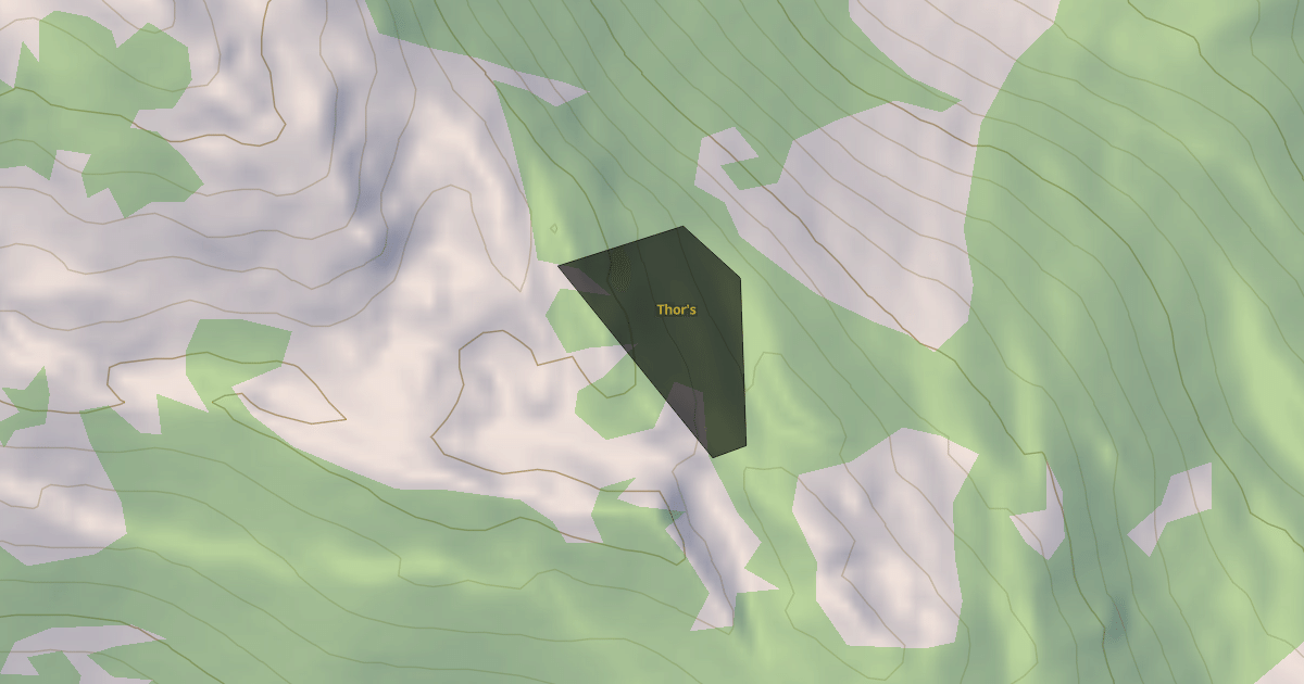 Map preview of Thor's