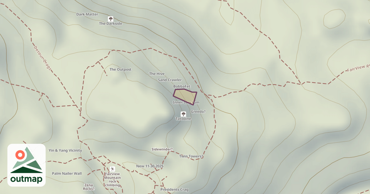 Map of Inner Sanctum