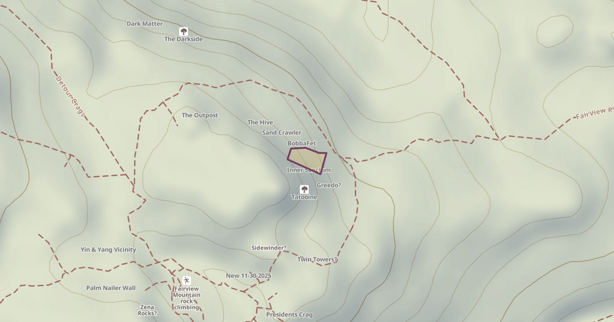 Map preview of Inner Sanctum
