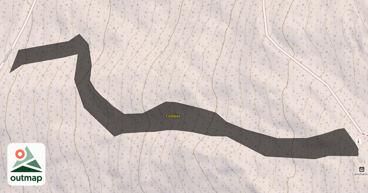 Map of Combes