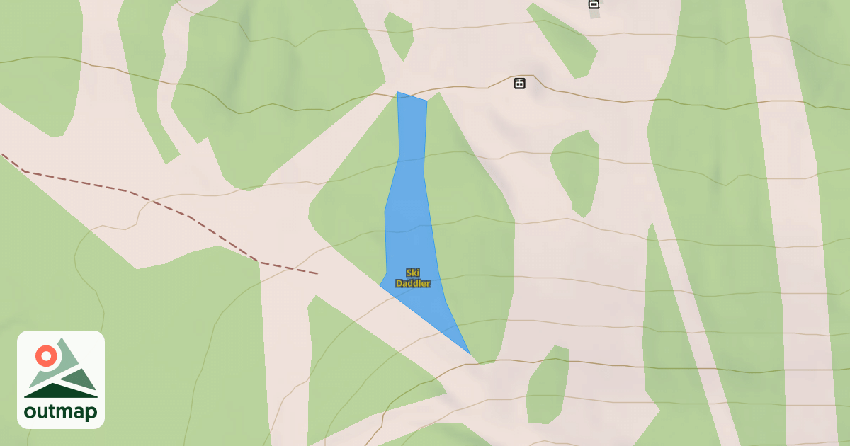 Map of Ski Daddler