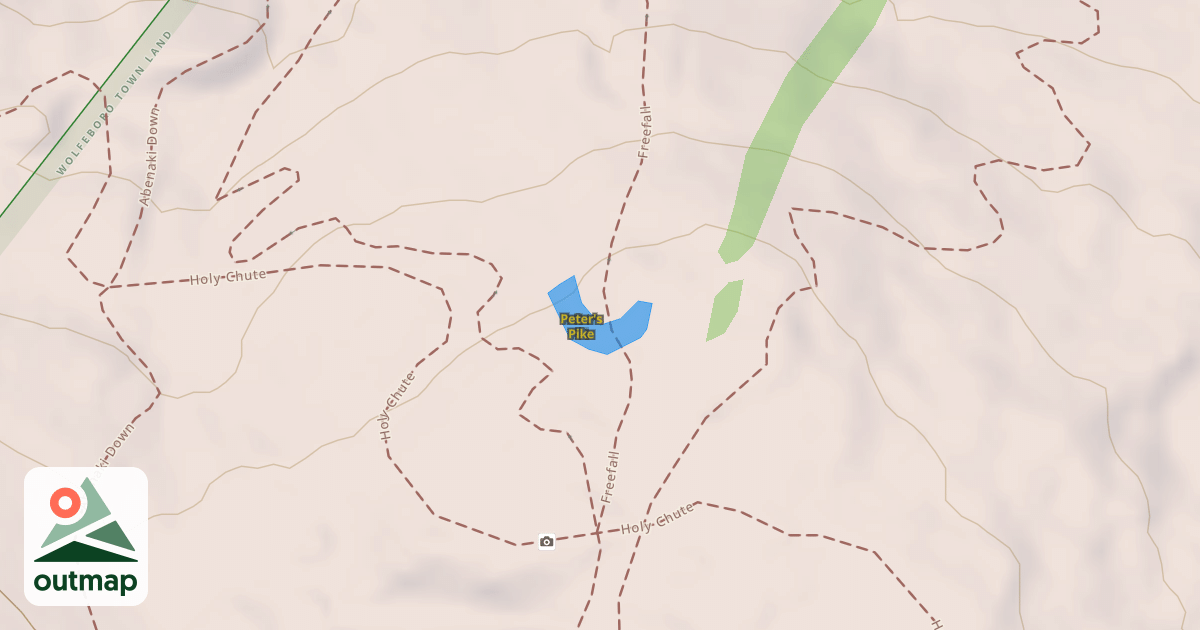 Map of Peter's Pike