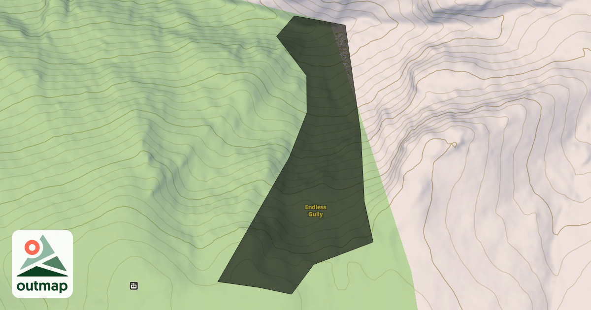 Map of Endless Gully