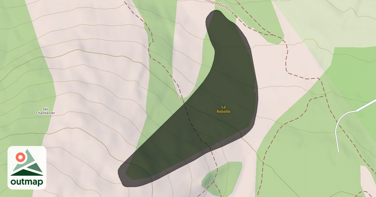 Map of La Rebelle