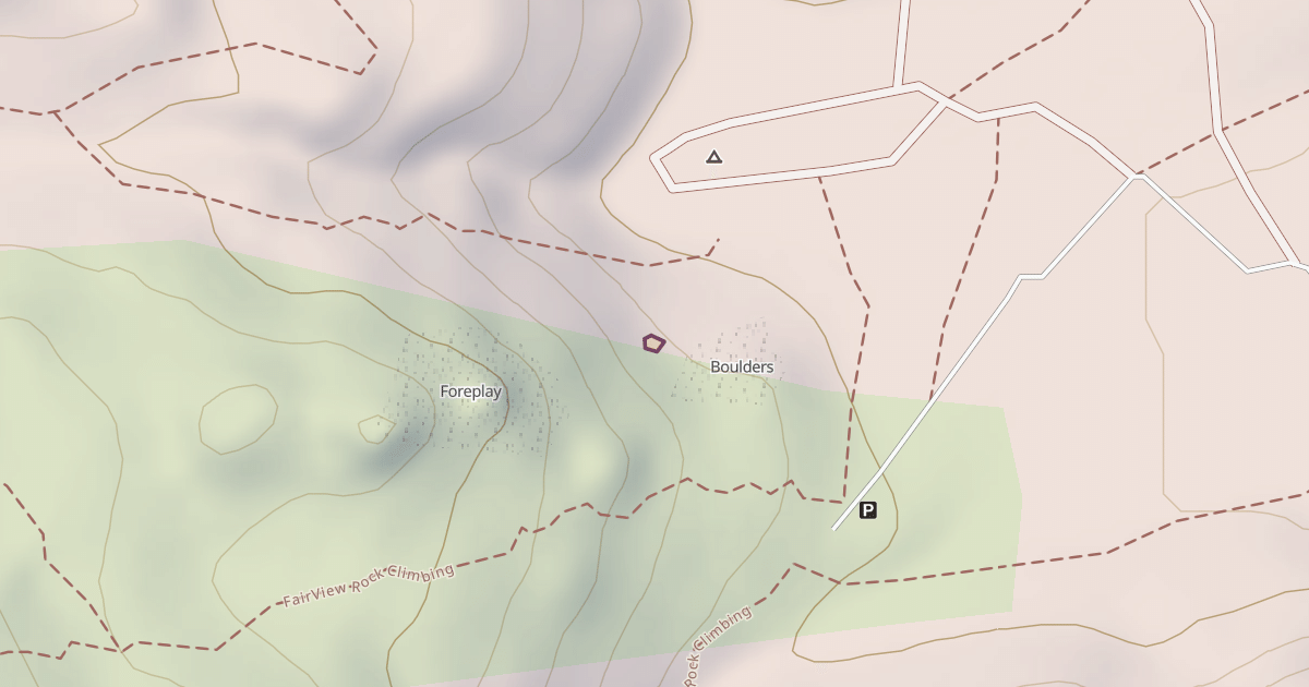 Map preview of Camp Boulder