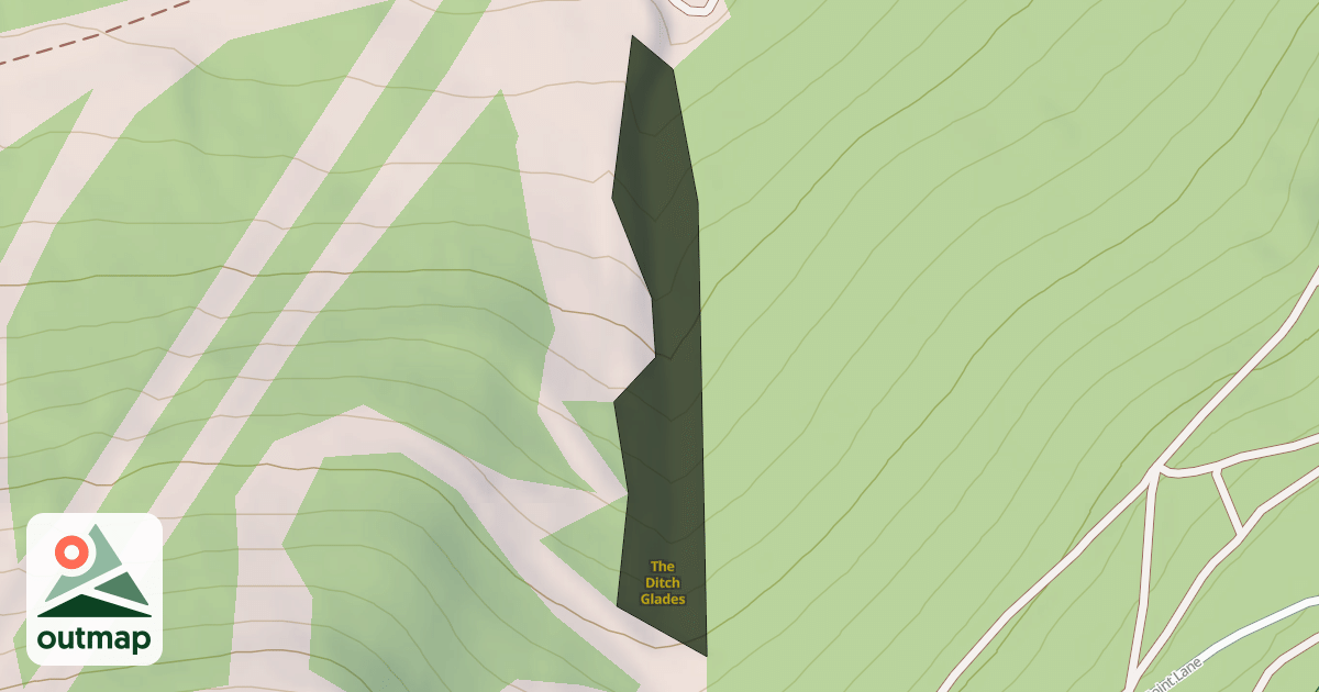 Map of The Ditch Glades
