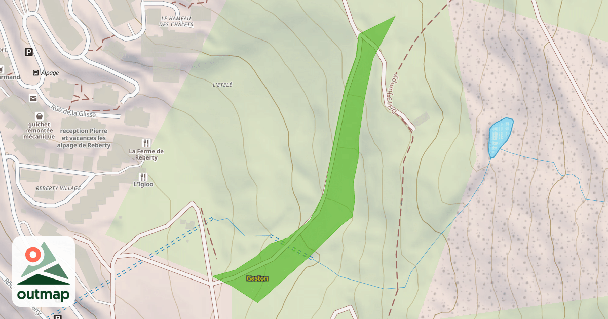 Map of Gaston