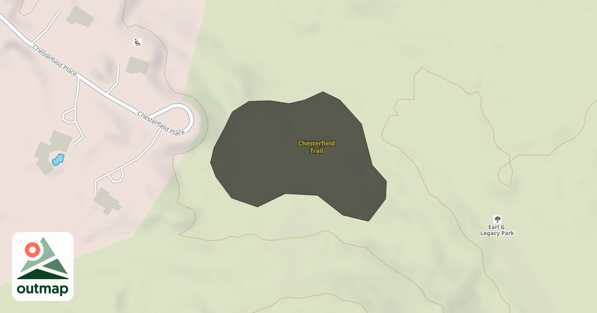 Map of Chesterfield Trail