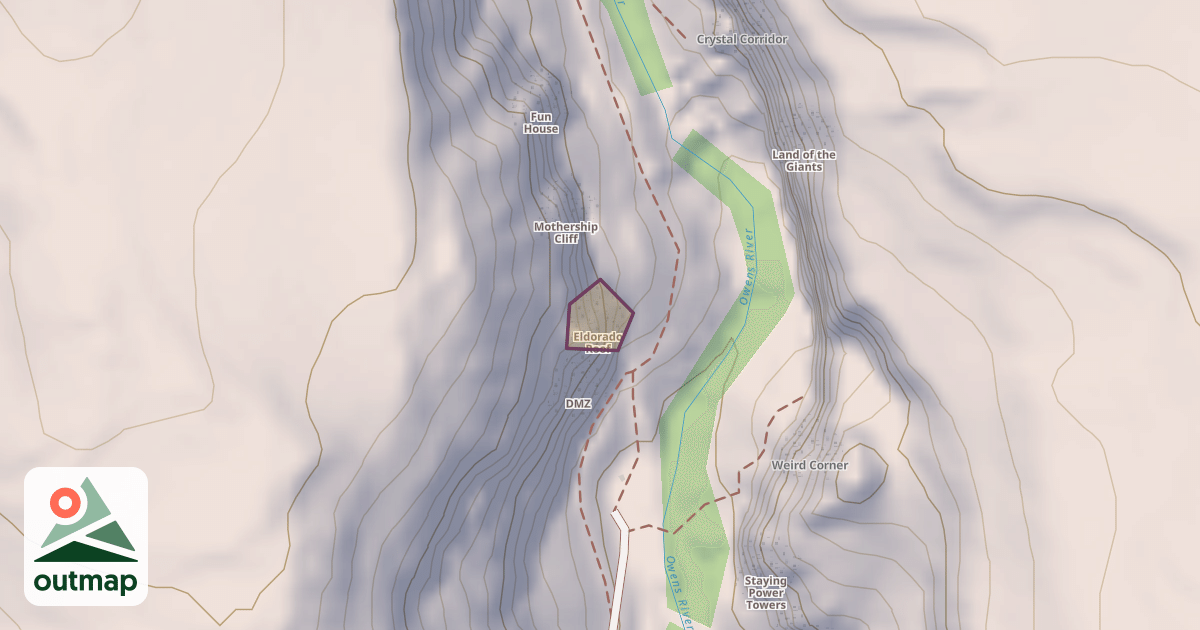 Map of Eldorado Roof