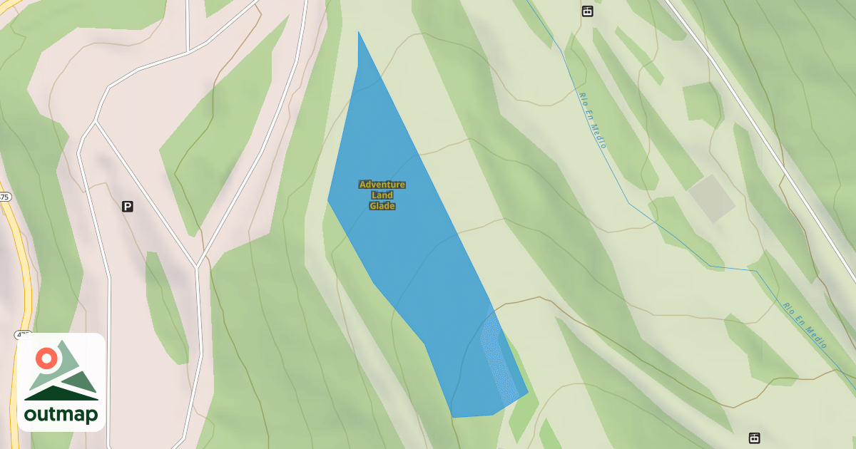 Map of Adventure Land Glade