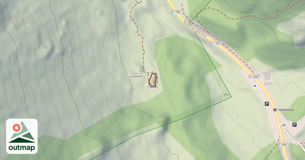 Map of Le Transat