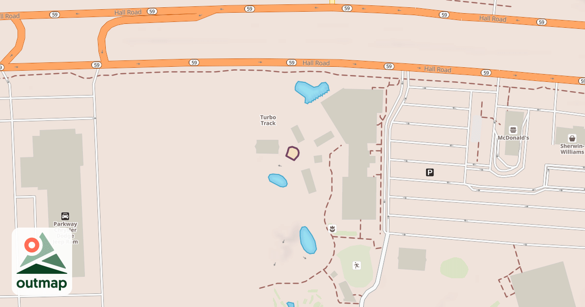 Map of Climbing Wall