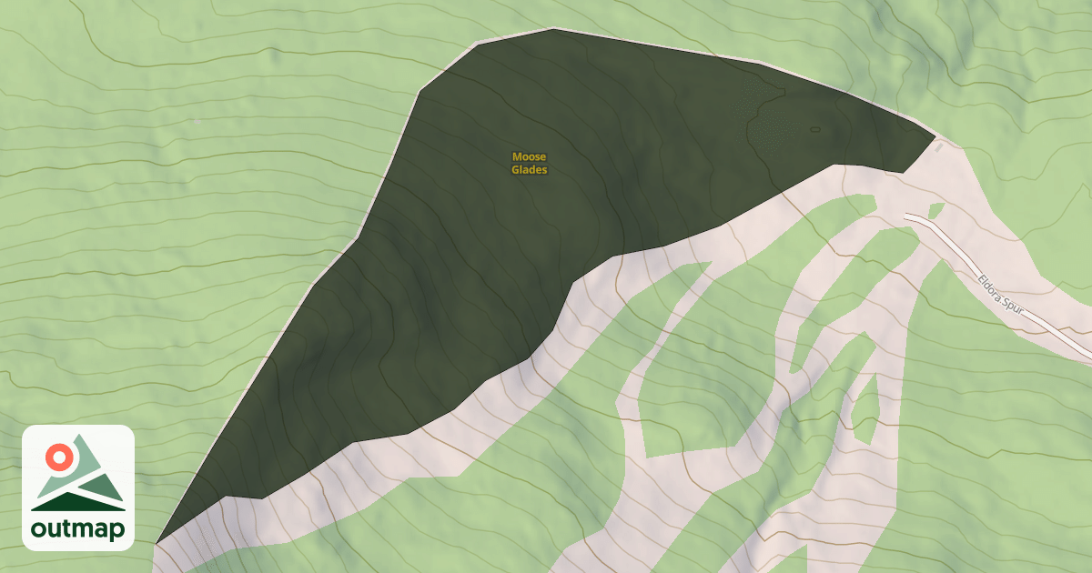 Map of Moose Glades