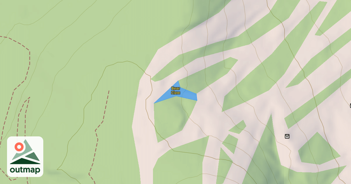 Map of Bear Claw