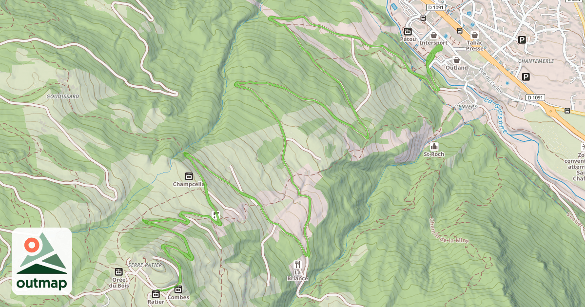 Map of Briance