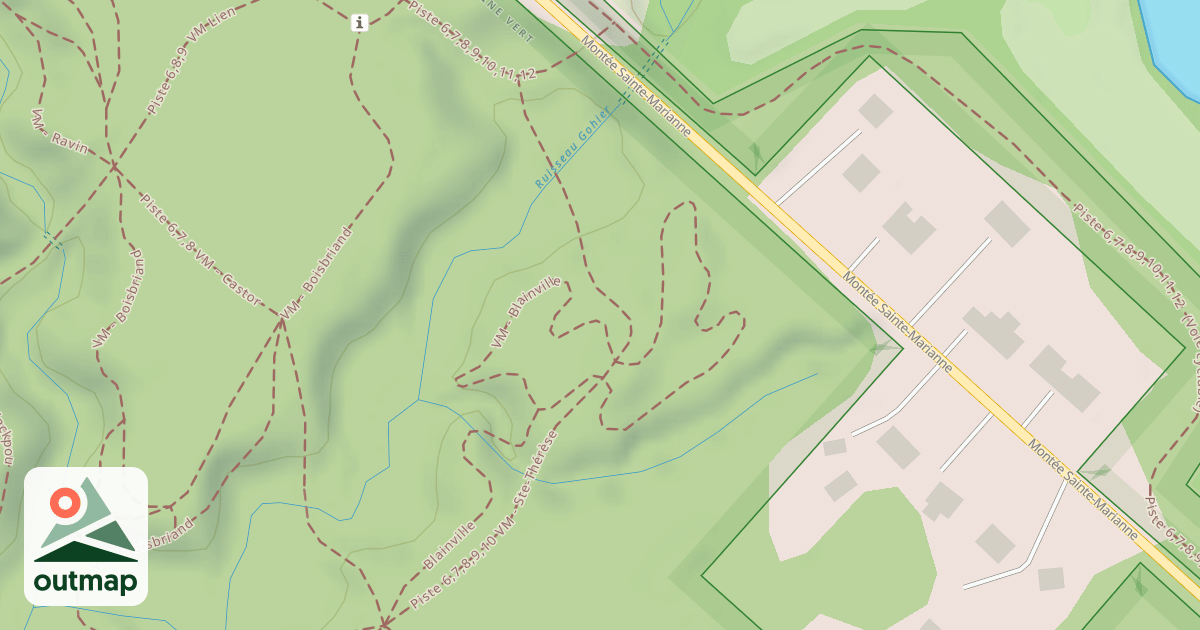 Map of VM - Blainville
