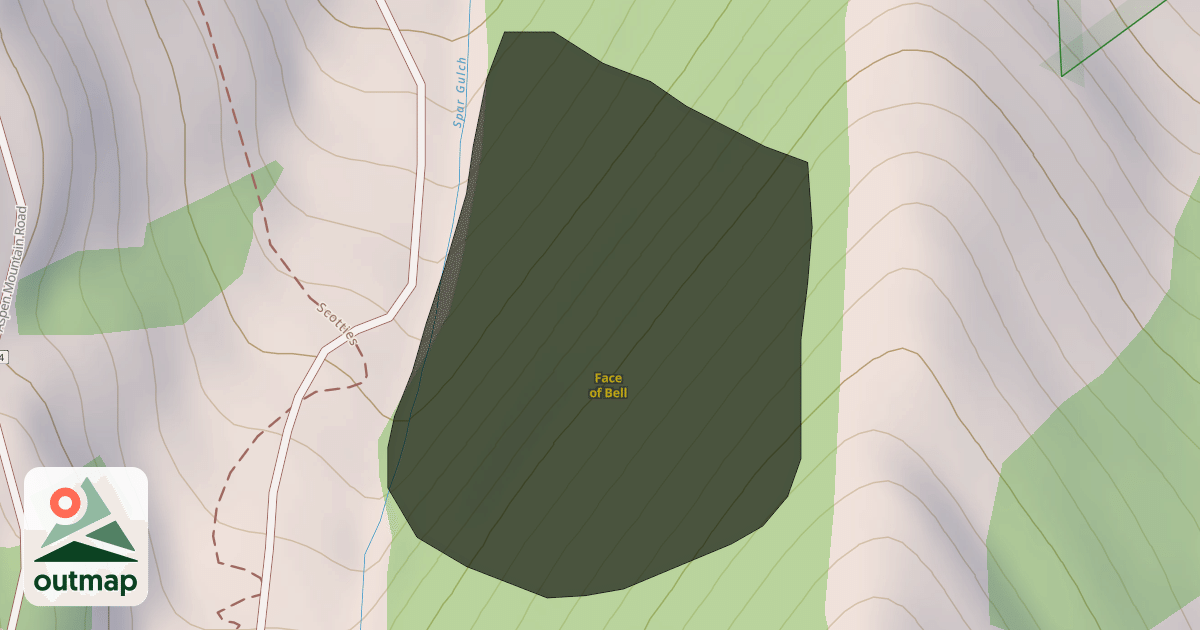 Map of Face of Bell