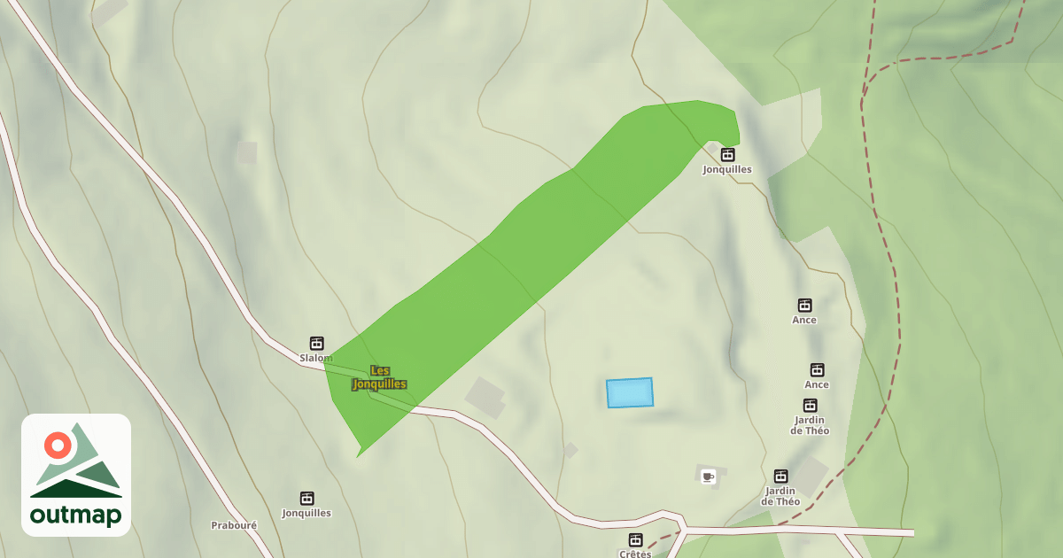 Map of Les Jonquilles