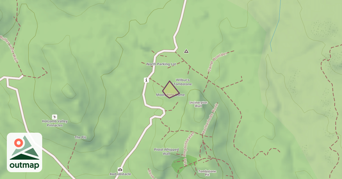 Map of Moonshine Dome