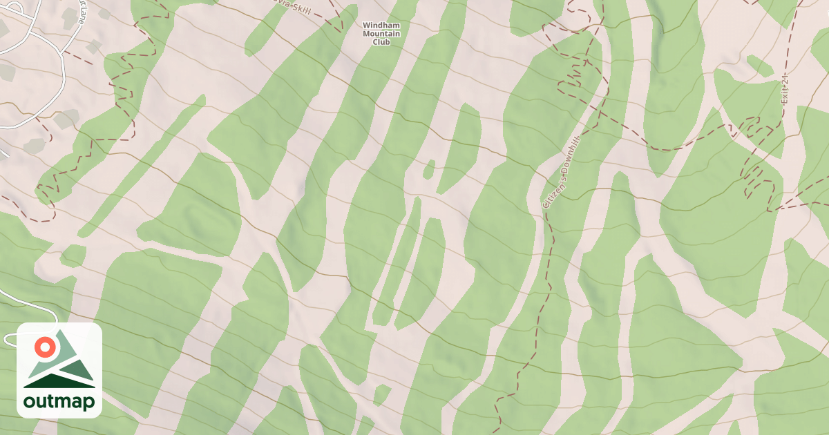 Map of Lower Whirlwind Park