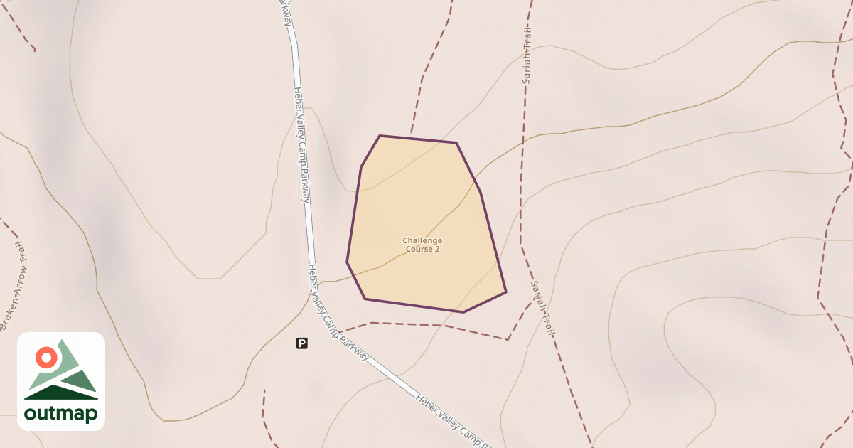 Map of Challenge Course 2