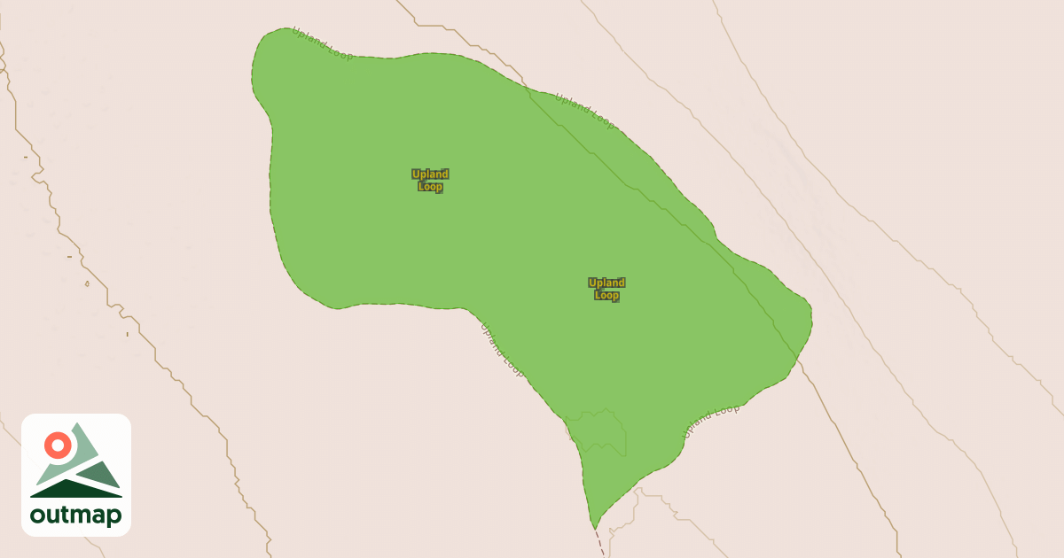 Map of Upland Loop
