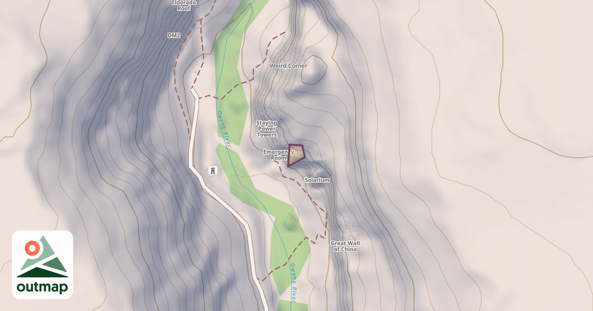 Map of The Stockade